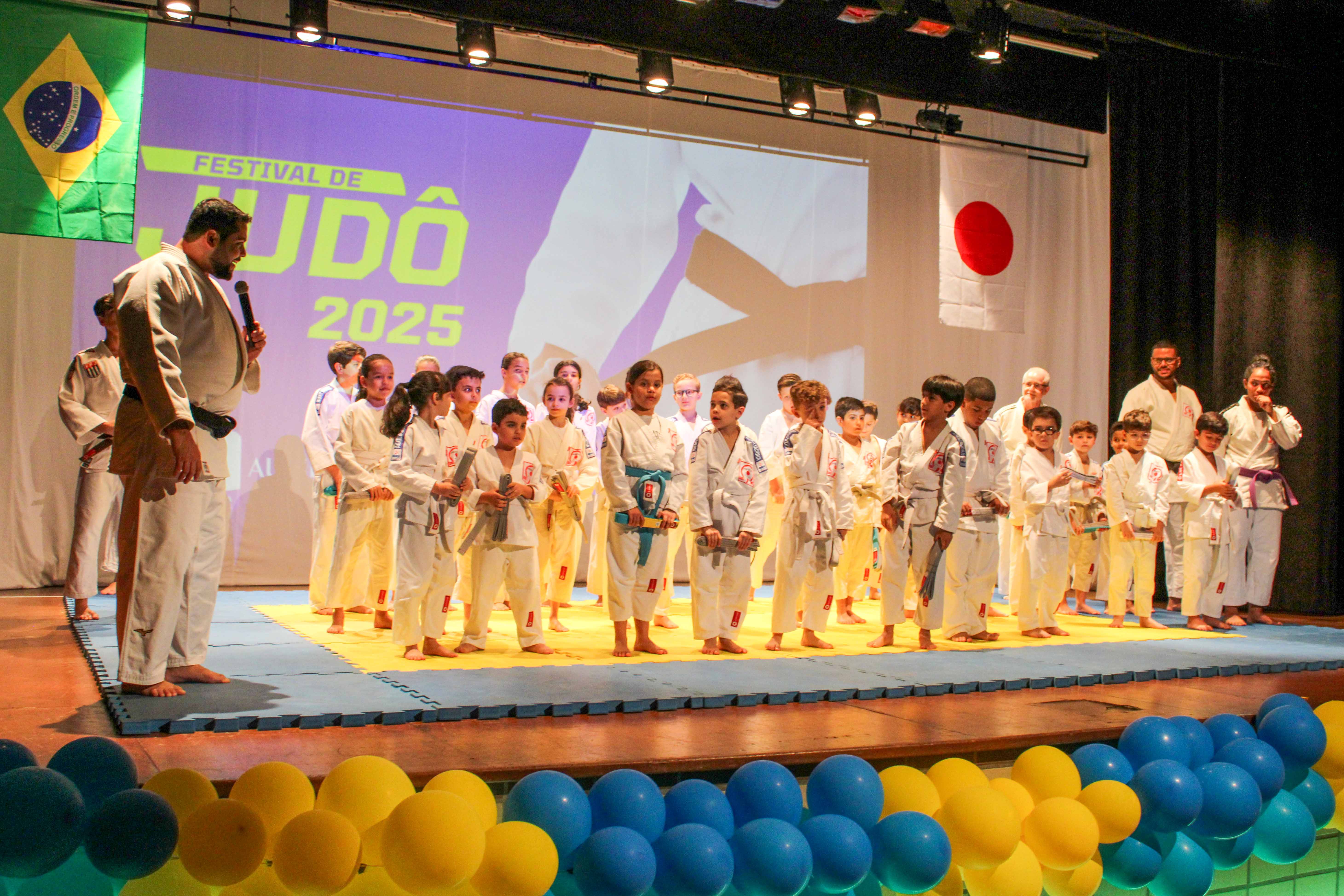 Judocas do Auxiliadora brilham no Festival de Judô 2025